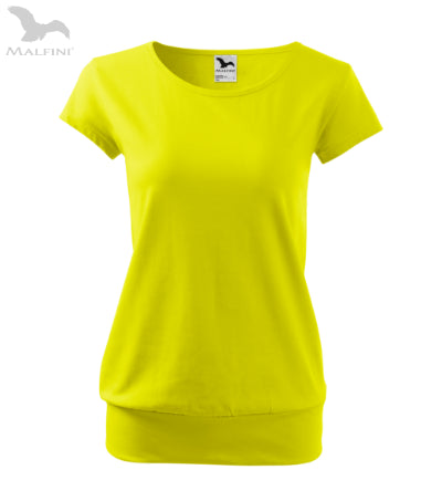 Sieviešu T-krekls City 120 lemon