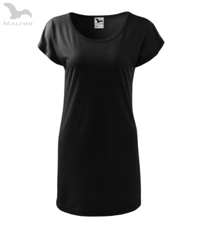 Sieviešu T-krekls/kleita Love 123 black