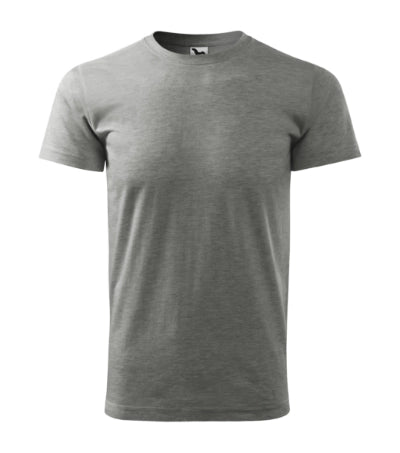 Vīriešu t-krekls Basic grey melange