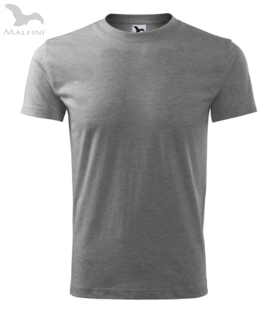 Vīriešu T-krekls Classic New 132 dark gray melange