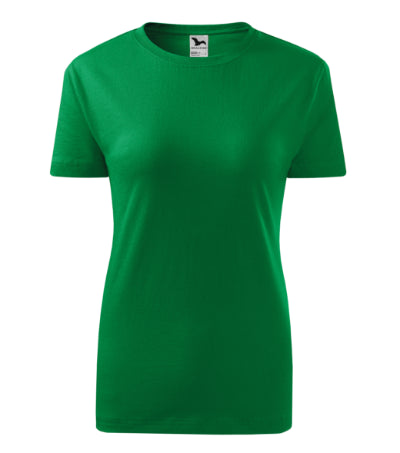 Sieviešu t-krekls Classic New 133 kelly green