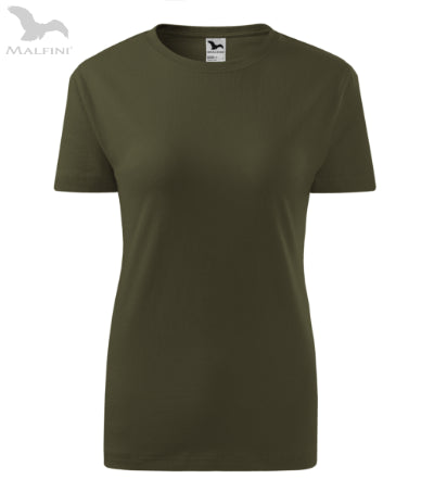 Sieviešu t-krekls Classic New 133 military