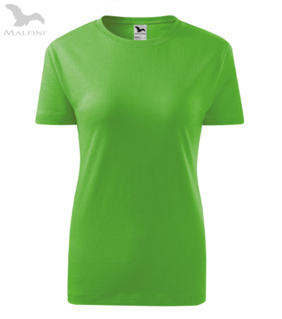 Sieviešu t-krekls Classic New 133 apple green