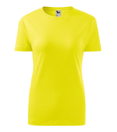 Sieviešu t-krekls Classic New 133 lemon