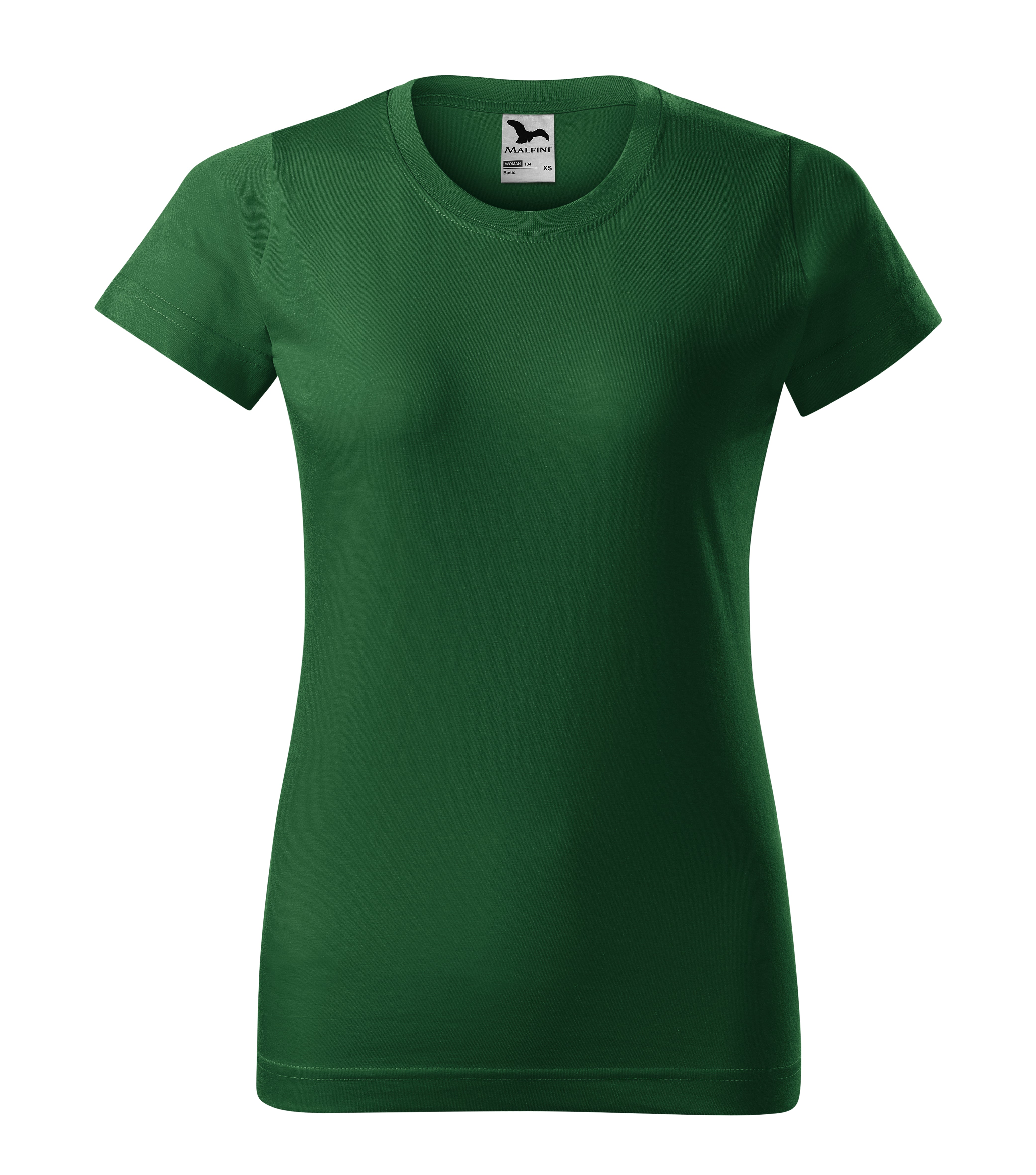 Sieviešu t-krekls Basic bottle green