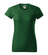 Sieviešu t-krekls Basic bottle green