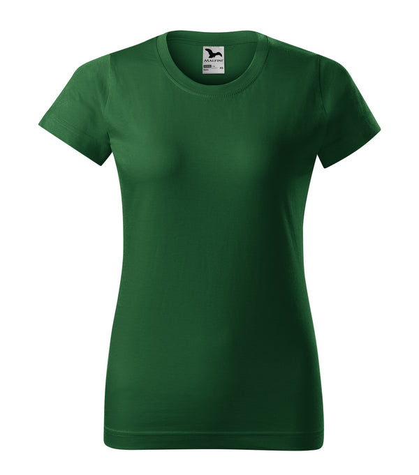 Sieviešu t-krekls Basic bottle green