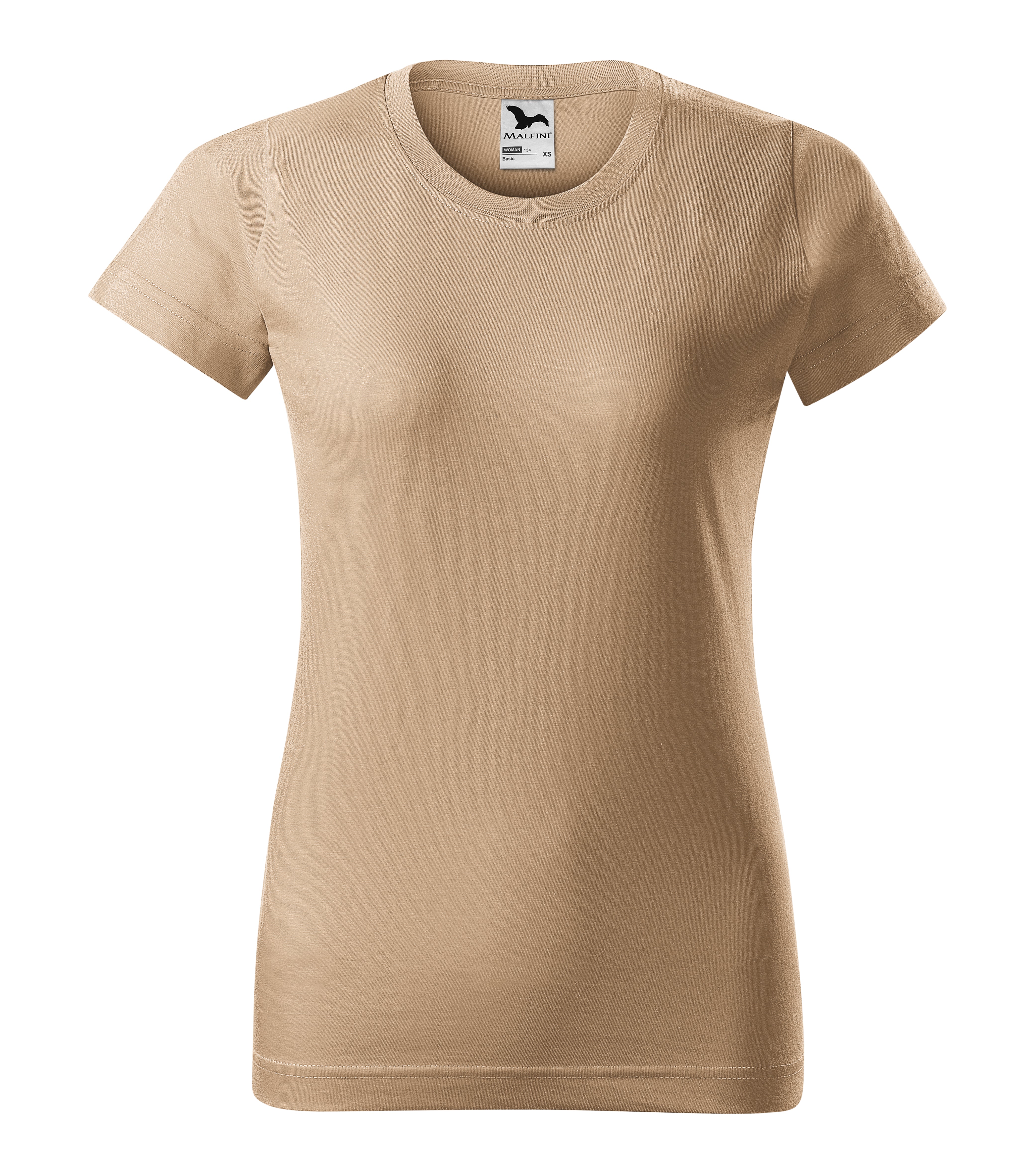 Sieviešu t-krekls Basic sand