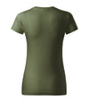 Sieviešu t-krekls Basic khaki