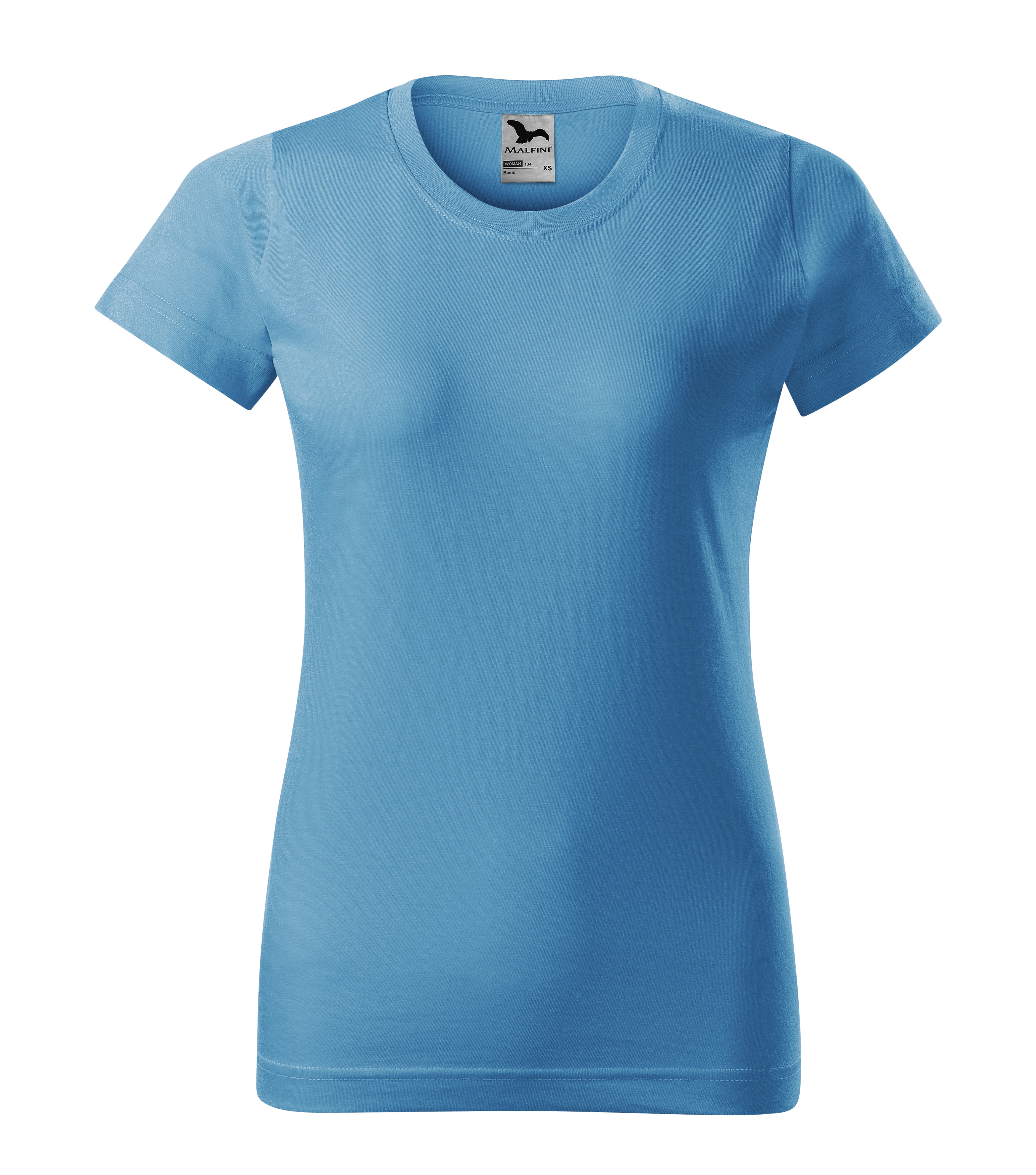 Sieviešu t-krekls Basic azure blue