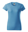 Sieviešu t-krekls Basic azure blue