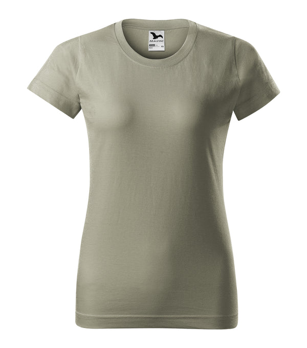 Sieviešu t-krekls Basic light khaki