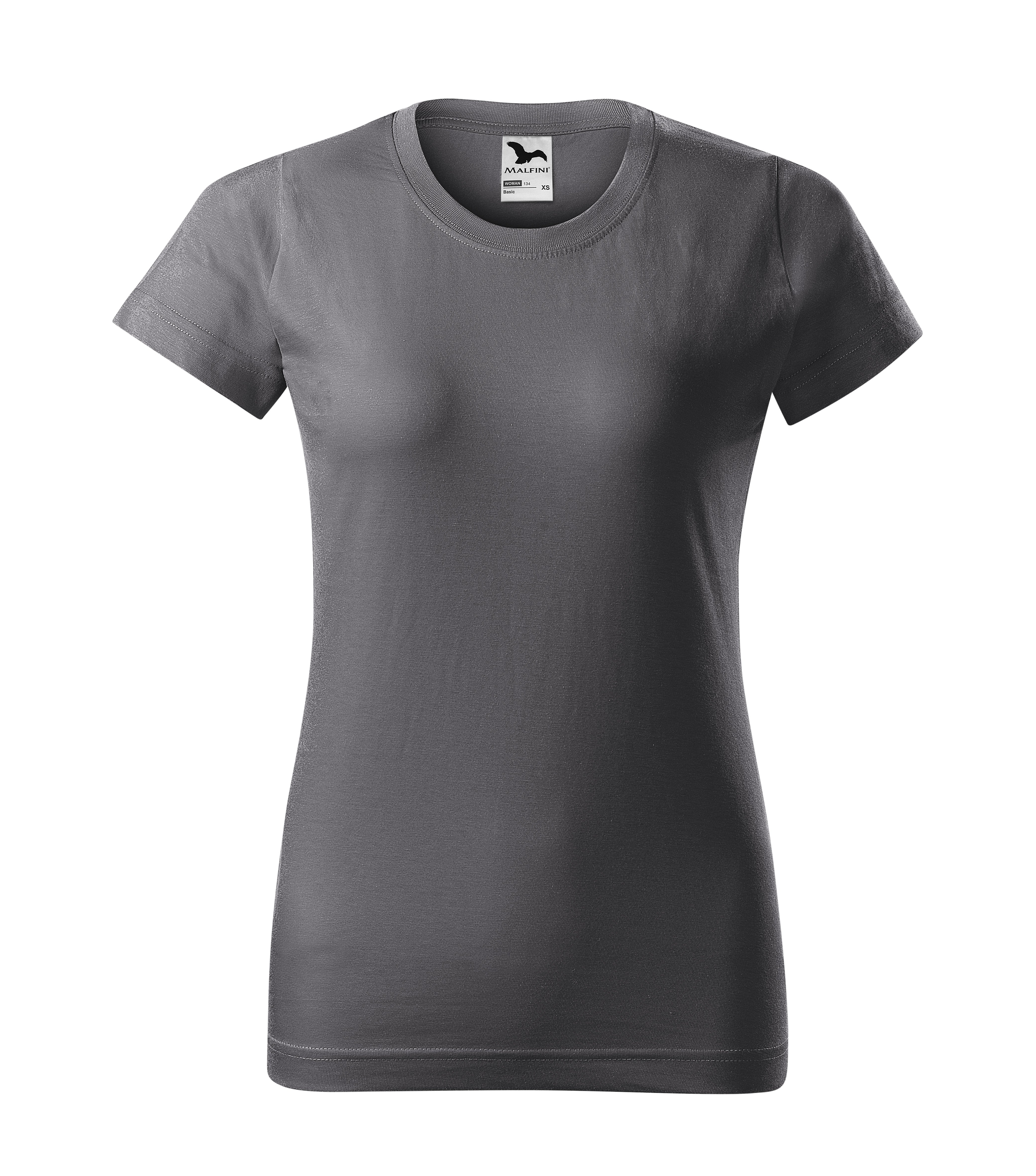 Sieviešu t-krekls Basic steel grey
