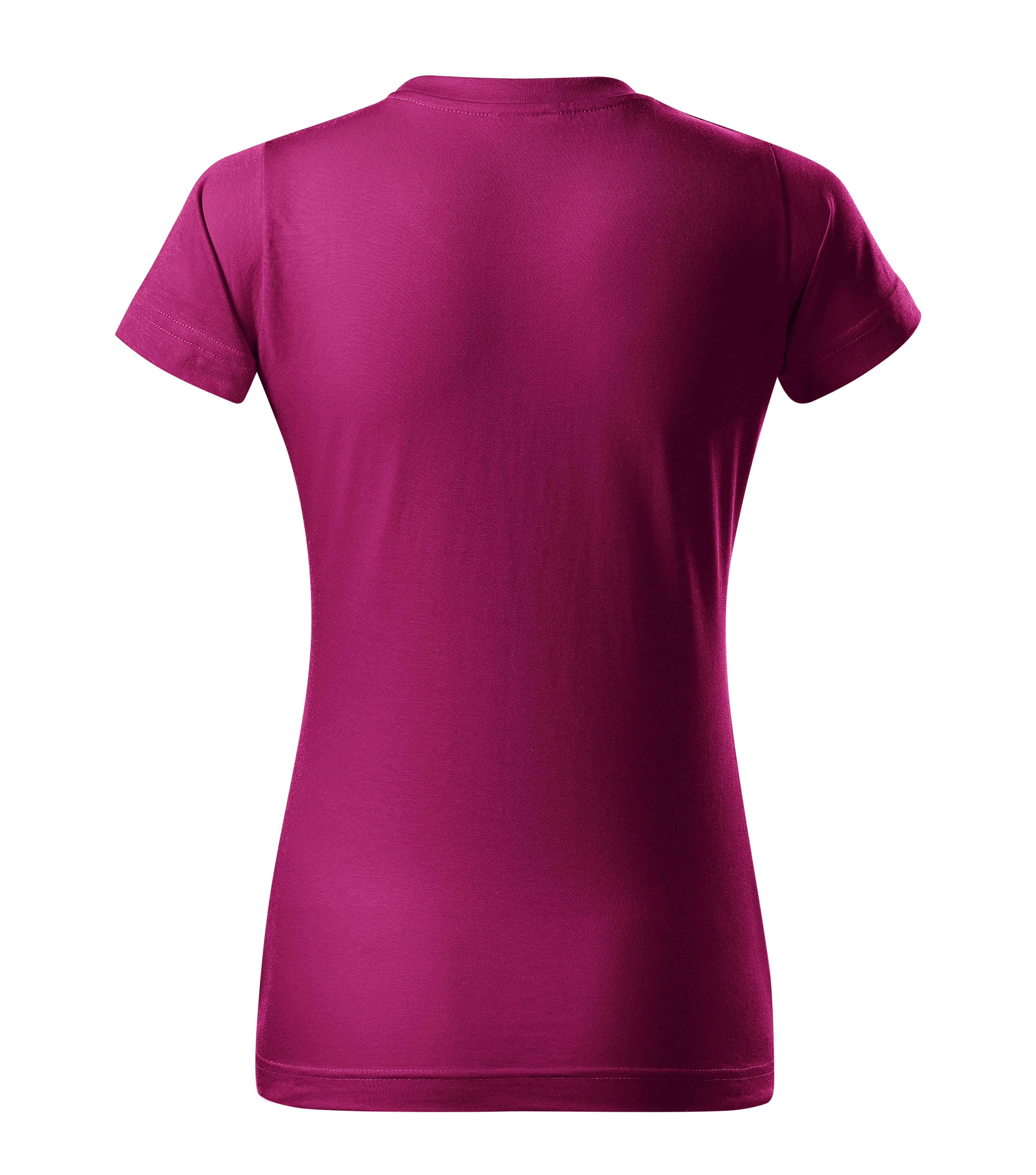 Sieviešu t-krekls Basic fuchsia red