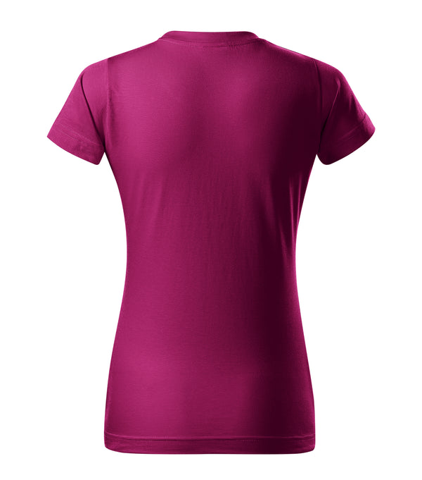 Sieviešu t-krekls Basic fuchsia red