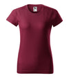 Sieviešu t-krekls Basic garnet