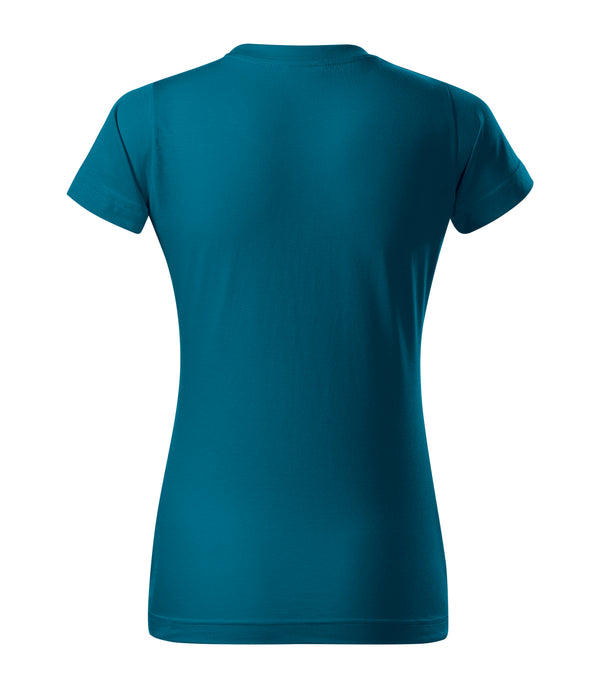 Sieviešu t-krekls Basic petrol blue