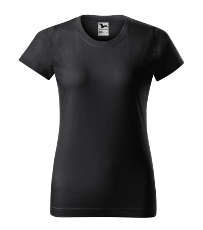 Sieviešu t-krekls Basic ebony grey