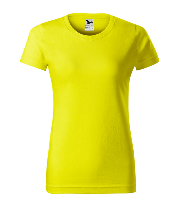 Sieviešu t-krekls Basic lemon