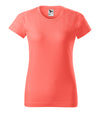 Sieviešu t-krekls Basic coral