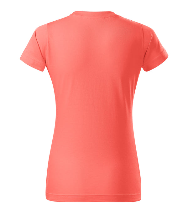 Sieviešu t-krekls Basic coral