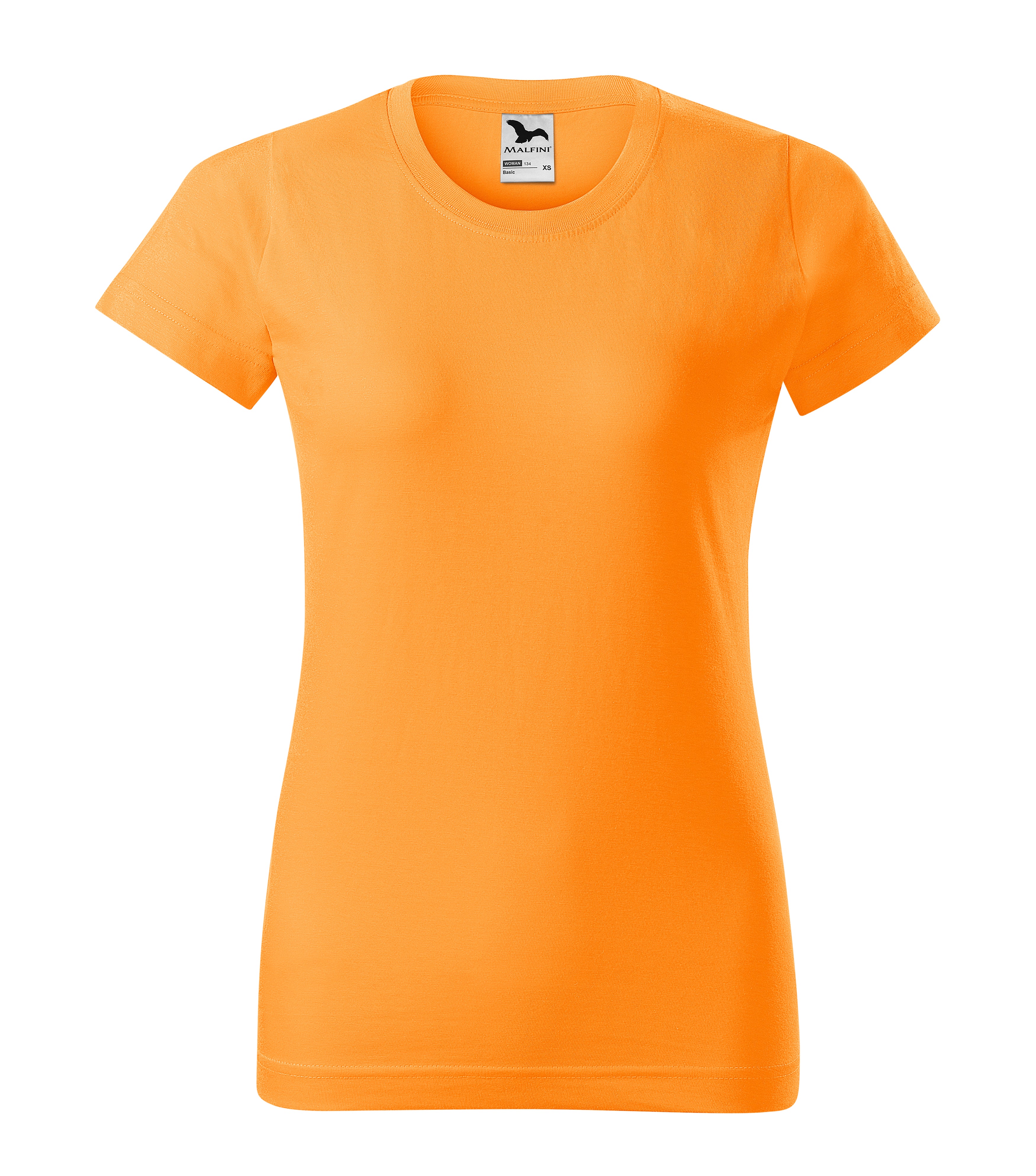 Sieviešu t-krekls Basic tangerine orange