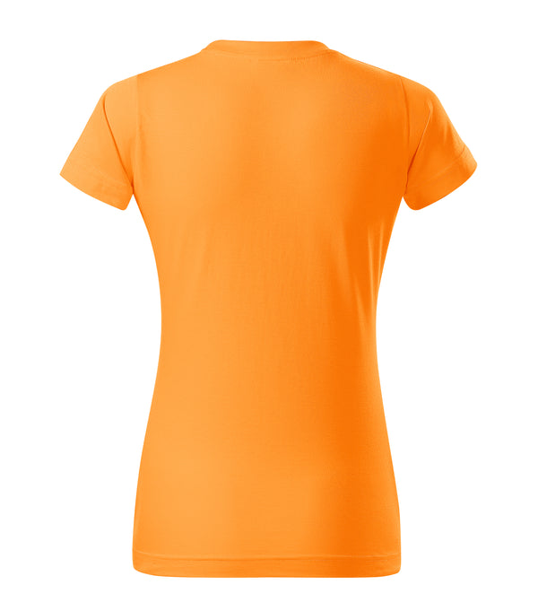 Sieviešu t-krekls Basic tangerine orange