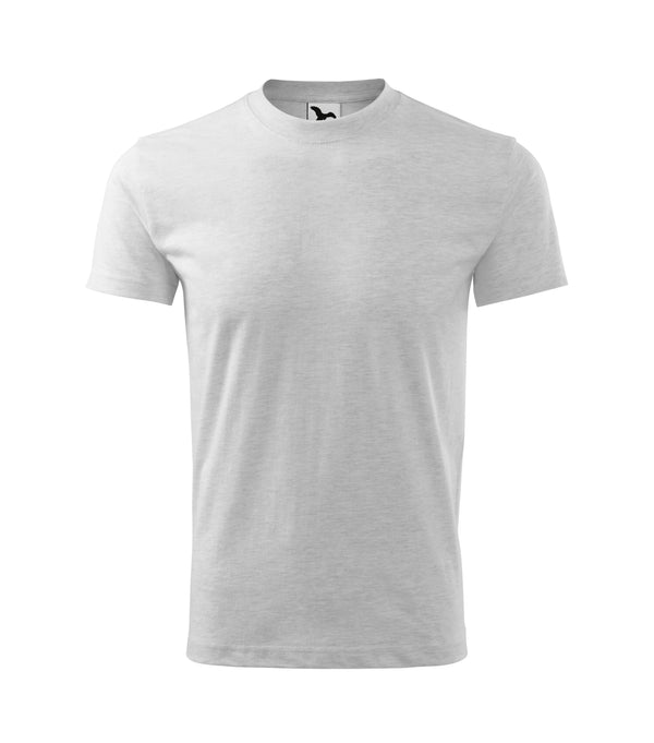 Basic t-krekls dark ash melange