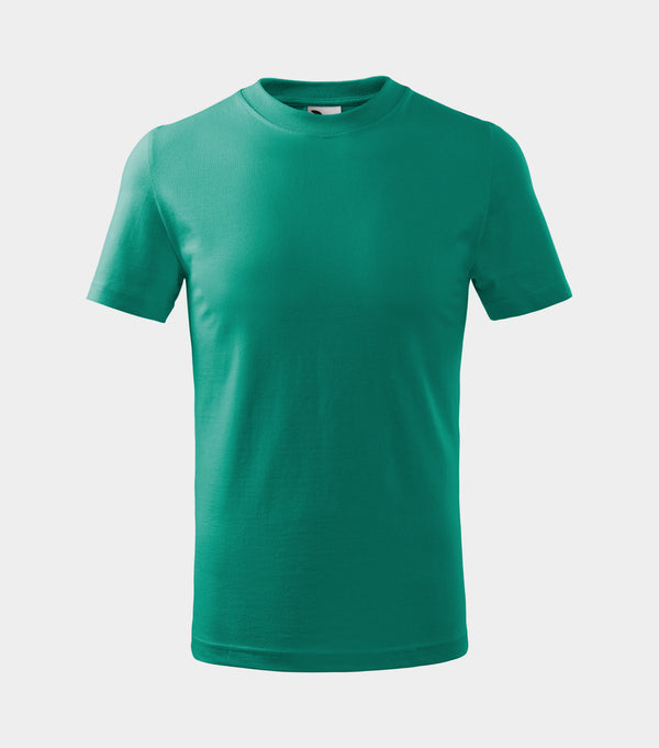 Bērnu t-krekls Basic emerald