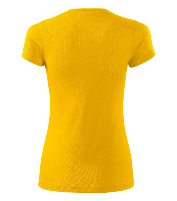 Fantasy women yellow sporta t-krekls