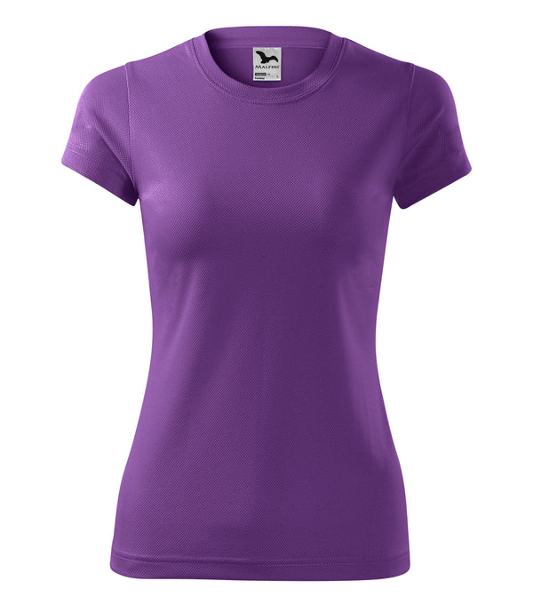 Fantasy women purple sporta t-krekls