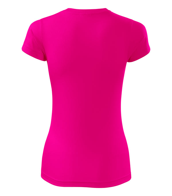 Fantasy women neon pink sporta t-krekls