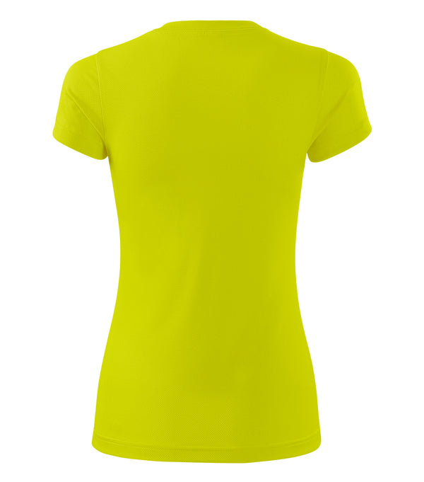 Fantasy women neon yellow sporta t-krekls