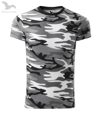 Unisex T-krekls Camouflage 144 camouflage gray