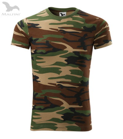 Unisex T-krekls Camouflage 144 camouflage brown
