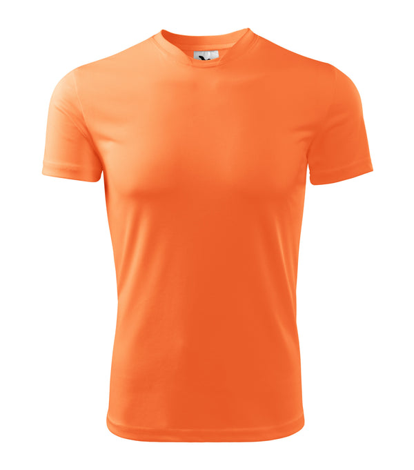 Fantasy bērnu sporta t-krekls neon mandarine