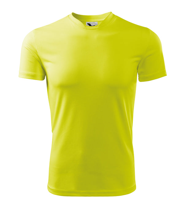 Fantasy bērnu sporta t-krekls neon yellow