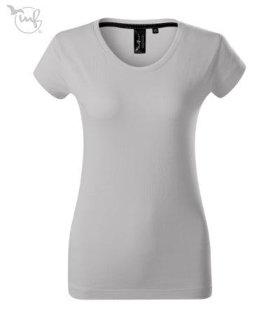 Sieviešu T-krekls Exclusive 154 silver gray