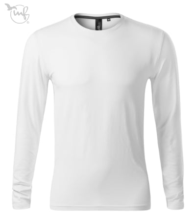 Vīriešu T-krekls ar garām piedurknēm Brave 155 white