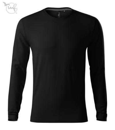 Vīriešu T-krekls ar garām piedurknēm Brave 155 black