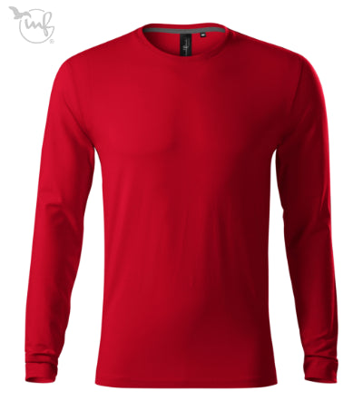 Vīriešu T-krekls ar garām piedurknēm Brave 155 formula red