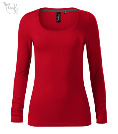 Sieviešu T-krekls ar garām piedurknēm Brave 156 formula red
