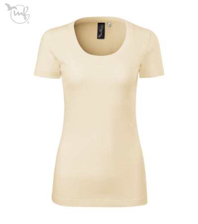 Sieviešu t-krekls Merino Rise 158 almond