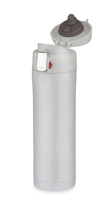 Termokrūze LOCK MAT balta 440 ml