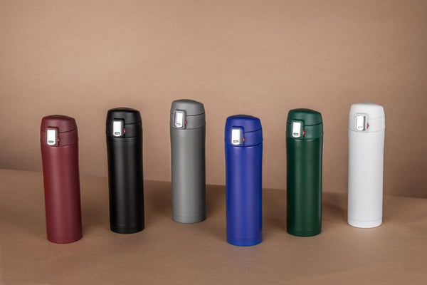 Termokrūze LOCK MAT melna 440 ml