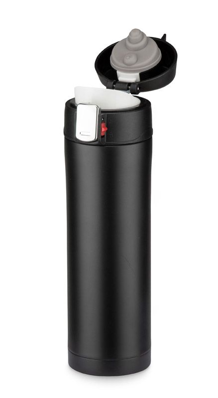 Termokrūze LOCK MAT melna 440 ml