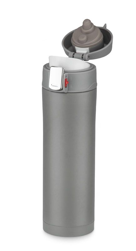 Termokrūze LOCK MAT pelēka 440 ml