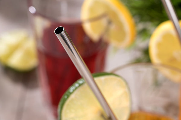 Metāla salmiņu komplekts ROKKO, 4 gab