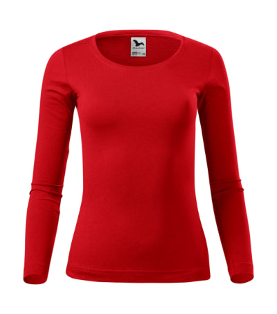Sieviešu T-krekls ar garām piedurknēm Fit-T LS 169 red