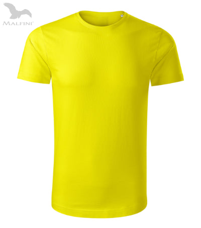 Vīriešu T-krekls Origin (GOTS) 171 lemon